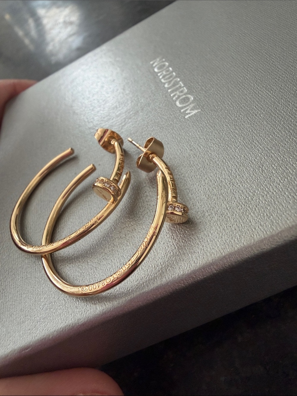Cartier Hoop Earrings